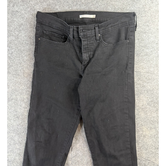 Levi's 311 Pants Women's 30x30 Black Shaping Skinny Jeans - Picture 1 of 8